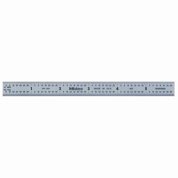 Beautyblade 6in. 16R Series Steel Flex Rule - Silver - 6 inches BE3734088